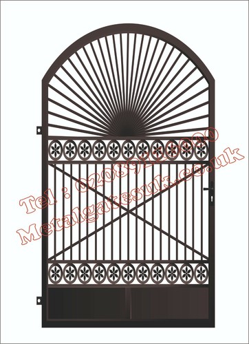 Metal gate wrought iron - gate,