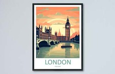 London Travel Print Wall Art