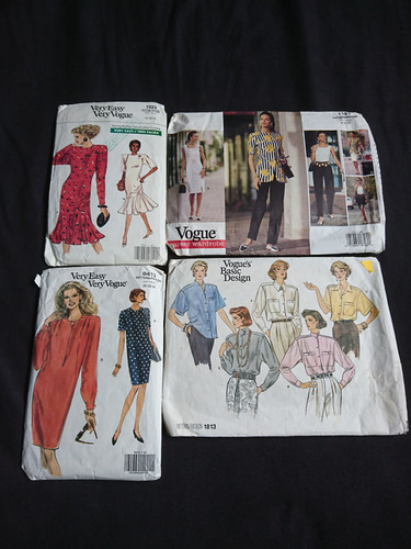 Vtg vogue sewing patterns - sewing,