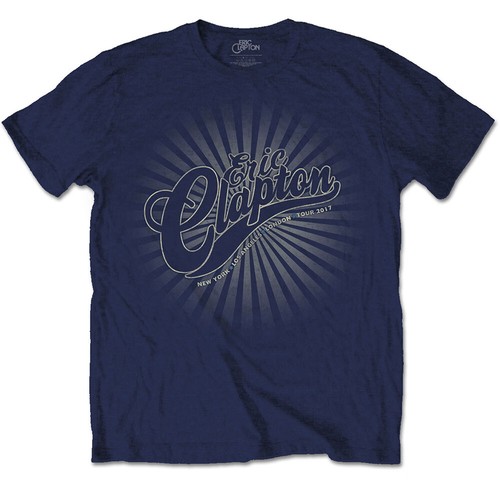 Eric clapton logo rays navy - clapton,