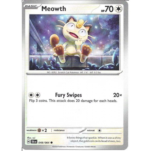 048 064 meowth - common, |
