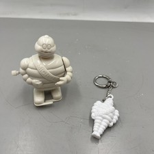 Michelin Man Wind-up Walking toy + Michelin keyring.