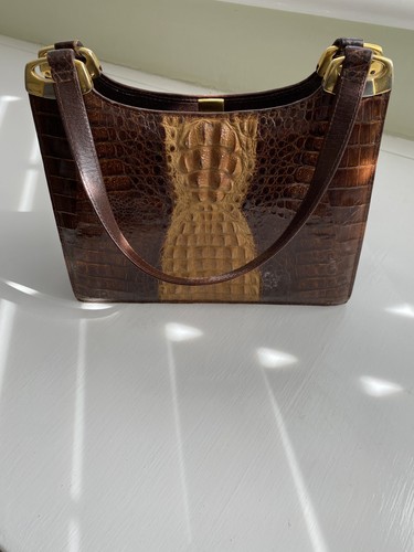 Crocodile 1980 handbag - crocodile,
