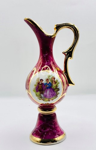 Limoges france porcelain vase - france,