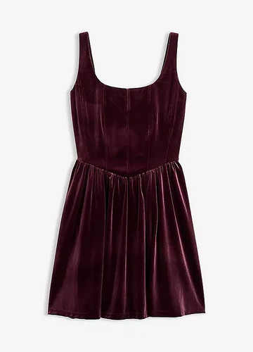 Bonprix velvet corset mini - velvet,