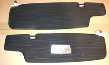 Sun Visors Set Black Cream BMW