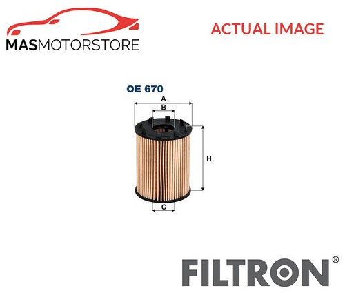 Engine oil filter filtron - filtron, oe
