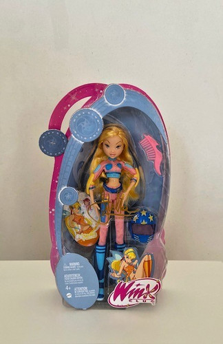 Winx club biker - stella, doll