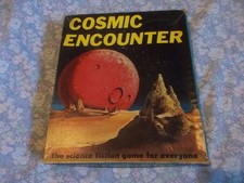 1977 1st ed COSMIC ENCOUNTERS alien space game + 2 expansion sets 6 players RARE