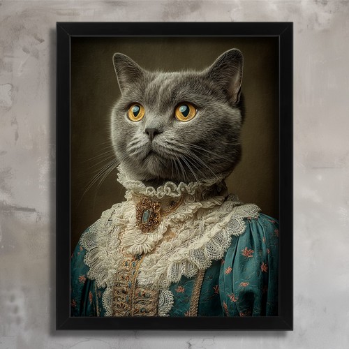 British shorthair cat lady - shorthair,