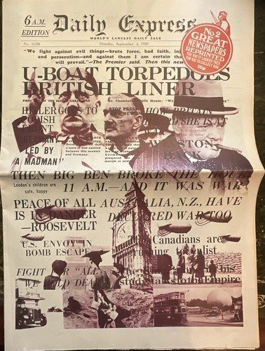 Daily express monday - daily, september