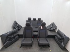 2021 VOLKSWAGEN POLO Mk6 (AW) Cloth Front & Rear Seats Interior + Door Cards