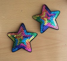 2 pieces sequined/embroidered