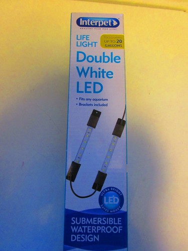 Aquarium double white led - aquarium,