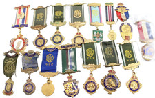 RAOB Jewel Medal Collection Antique & Vintage 16 In Total Dates From 1931 - 2000