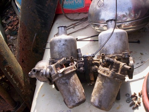 Twin carburettors bolt - carburettors, 2