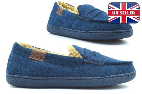 Boys moccasin slippers - slippers,