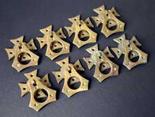 Reclaimed Set 8 Antique Brass