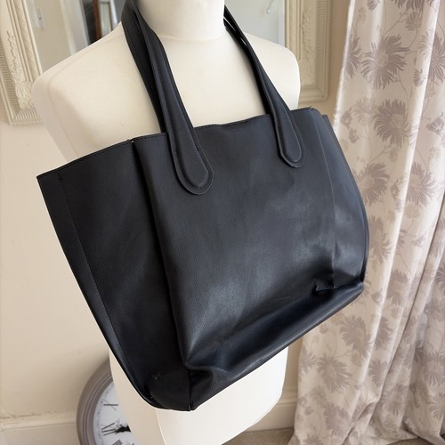 Zara black tote - black,