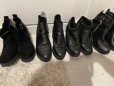 Job lot £££ Ladies Size 3 Boots Bundle Used See Pics New Look
