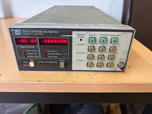 3437a system voltmeter - 3437a,