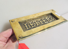 Victorian Brass Letterbox