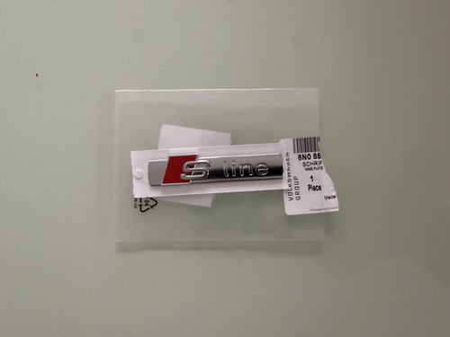 Logo badge audi line s3 - badge,