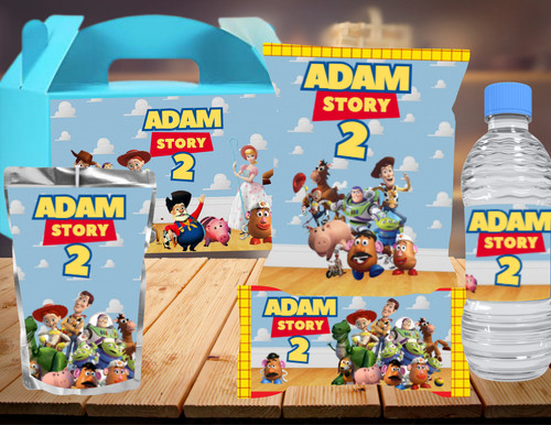 Personalised toy story party - story,