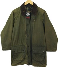 VINTAGE BARBOUR 1988 MENS GAMEFAIR C34/86CM GREEN WAX JACKET