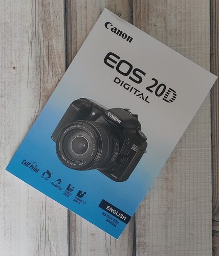 Canon eos 20d instruction - eos,
