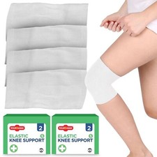 2-4PK Elastic Knee Support Bandage Compression Sleeve Wrap Pair For Pain Relief