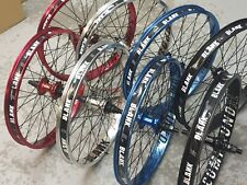 (Pair of) Blank BMX Compound XL Wheel set  (Sealed) 4 Colours 20" Alloy Wheels
