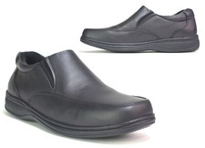 Mens Black Leather Light Shoes