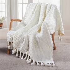 HST Chunky Knit Throw Blanket