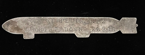 Zeppelin downed over - downed,