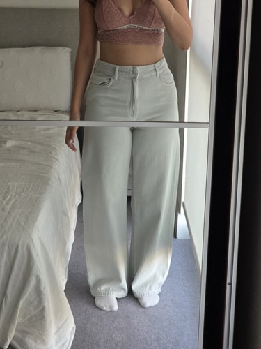 Zara light blue wide - zara,