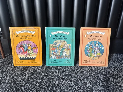 Vintage happy families - families, book