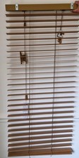 4 sets of Sunwood Branded 50mm slat, Venetian Wooden Blinds, W 60CM X D 135CM
