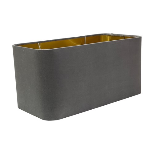 Lampshade light grey velvet - lampshade,