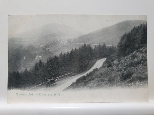 Vintage postcard malvern - vintage, postcard,
