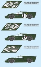 Decals Lola T70 MkIII Le Mans