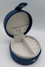Primark Blue Velvet Round
