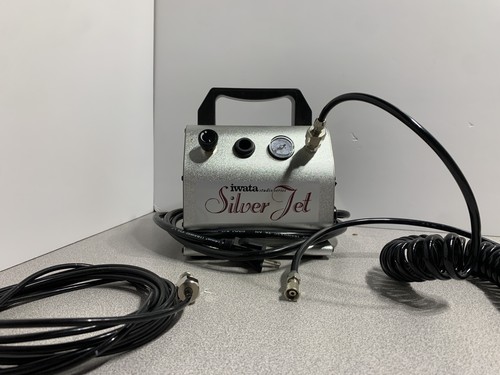 Iwata silver jet - silver, compressor