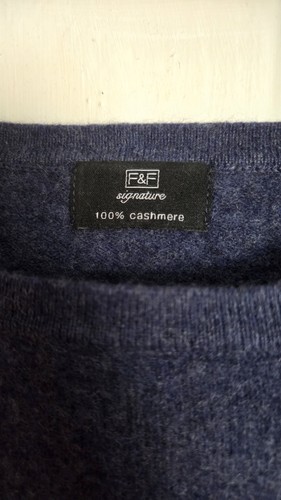 100 cashmere blue and white - and,