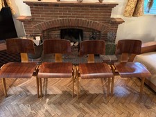 Stunning 1960s Mid Century Robin Day Chairs Set Of 4 Hille