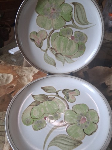 Denby troubadour dinner plates - denby,