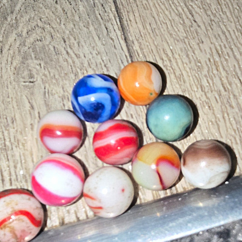German agate marballs rare - german,