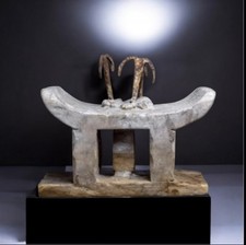 Old fetish stool - fetish,