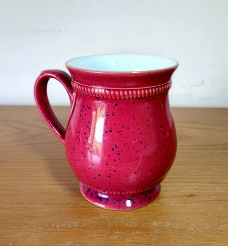 Denby solitaire mug claret red - claret,