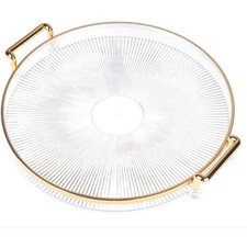 Elegant Round Clear Plastic